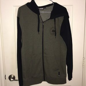 Hunter Green & Black Vans Jacket